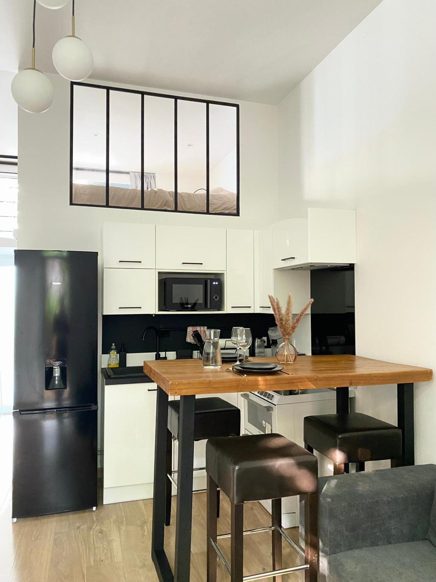 Appartement Indep Cosy Avec Jardin Saint-Denis  Dış mekan fotoğraf